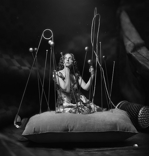 Cr&oacute;nicas de la mujer menguante. Alfiletero