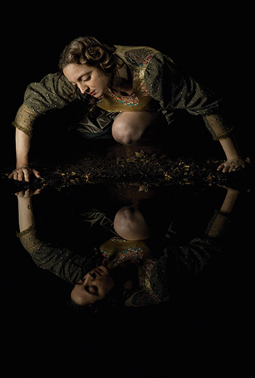 Nicola Narcisa evocando a Caravaggio